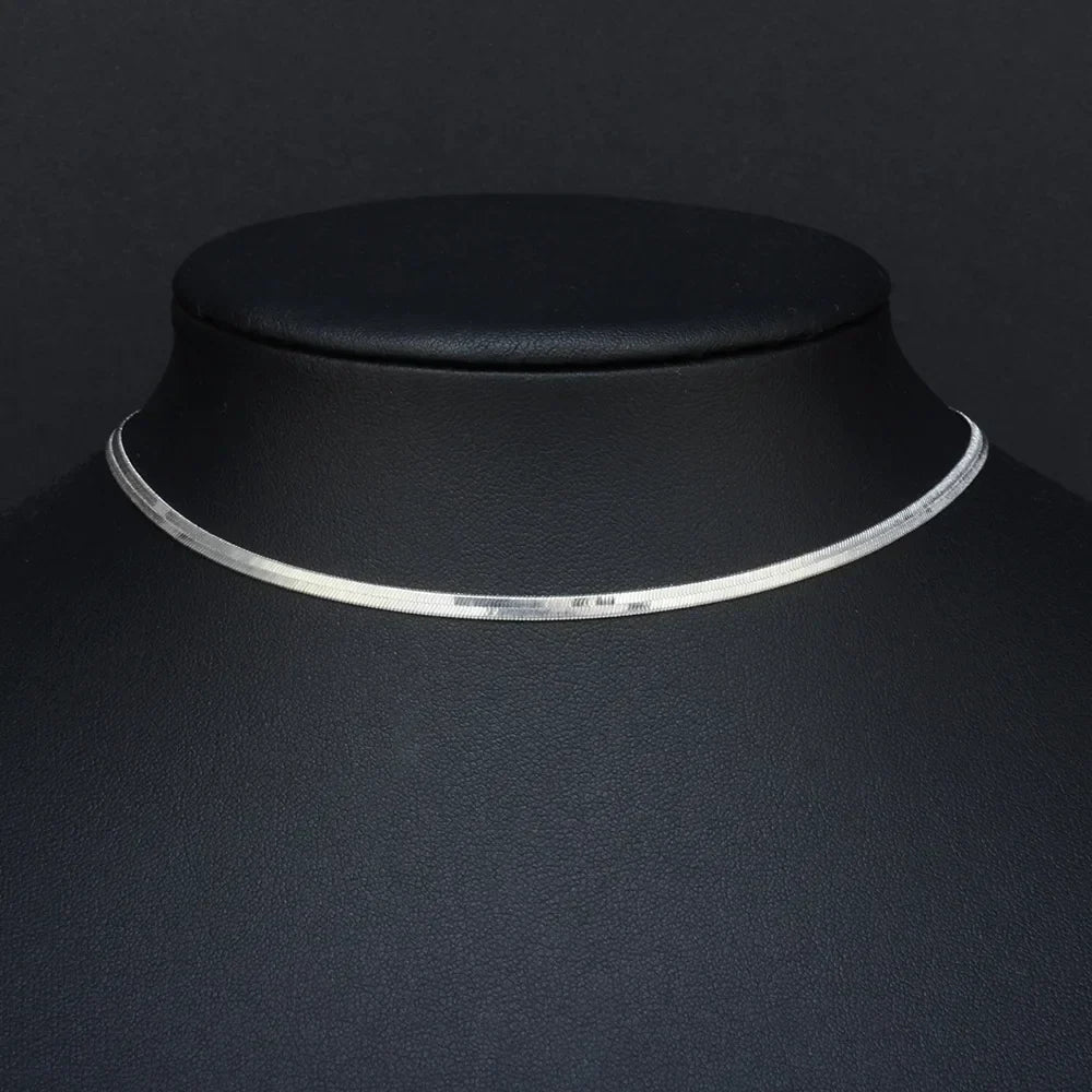 Kinsley - Flat Chain Choker
