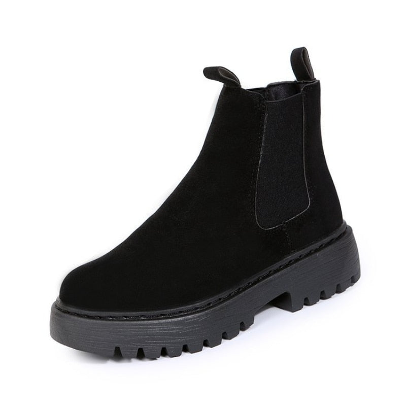 Olivia - Chunky Ankle Boots