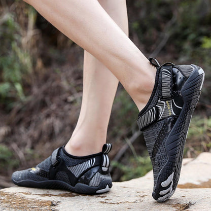Barefoot water shoes with Velcro closure for adults