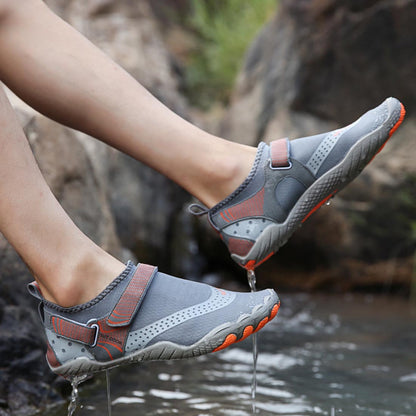 Barefoot water shoes with Velcro closure for adults