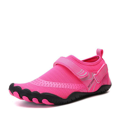 Barefoot water shoes with Velcro closure for adults