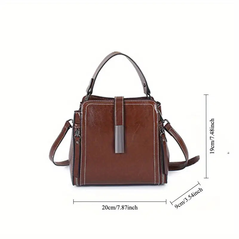 Cathy - Leather Crossbody Bag – Balub