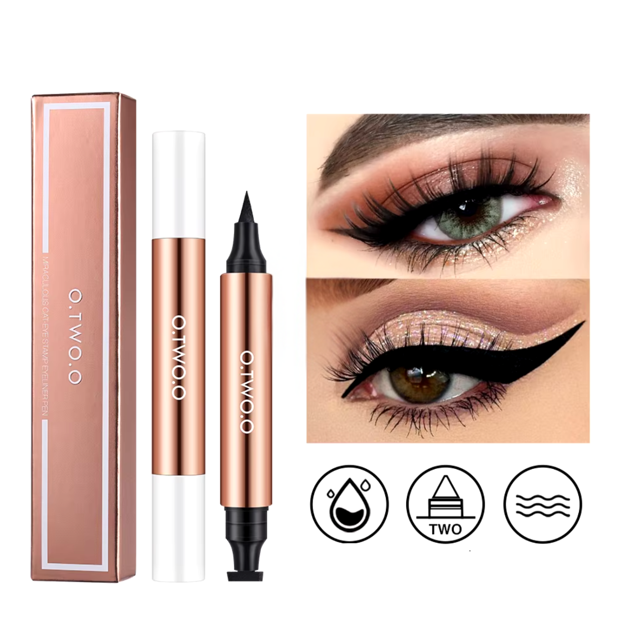 Eyeliner stamp - Waterproof and quick-drying!