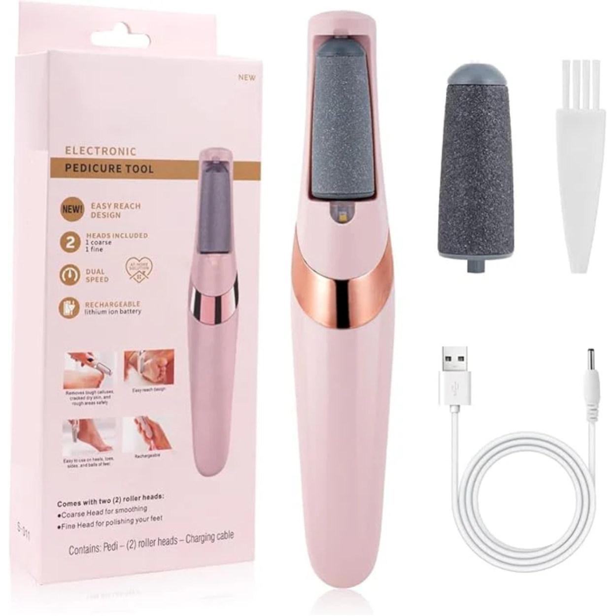 Electric Pedicure Tool - Instantly Smooth Skin!
