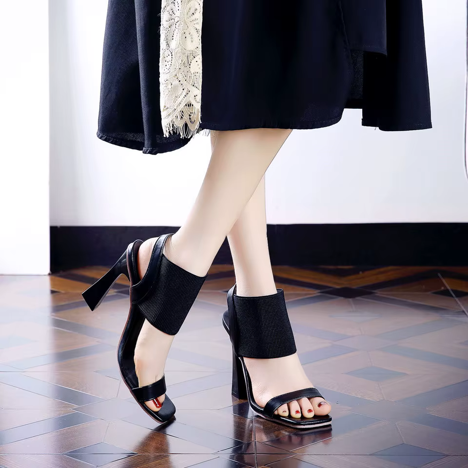 Aria - Open-Toe Heels