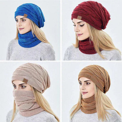 FrostFit Duo – Thermal Winter Hat and Scarf Set - Unisex