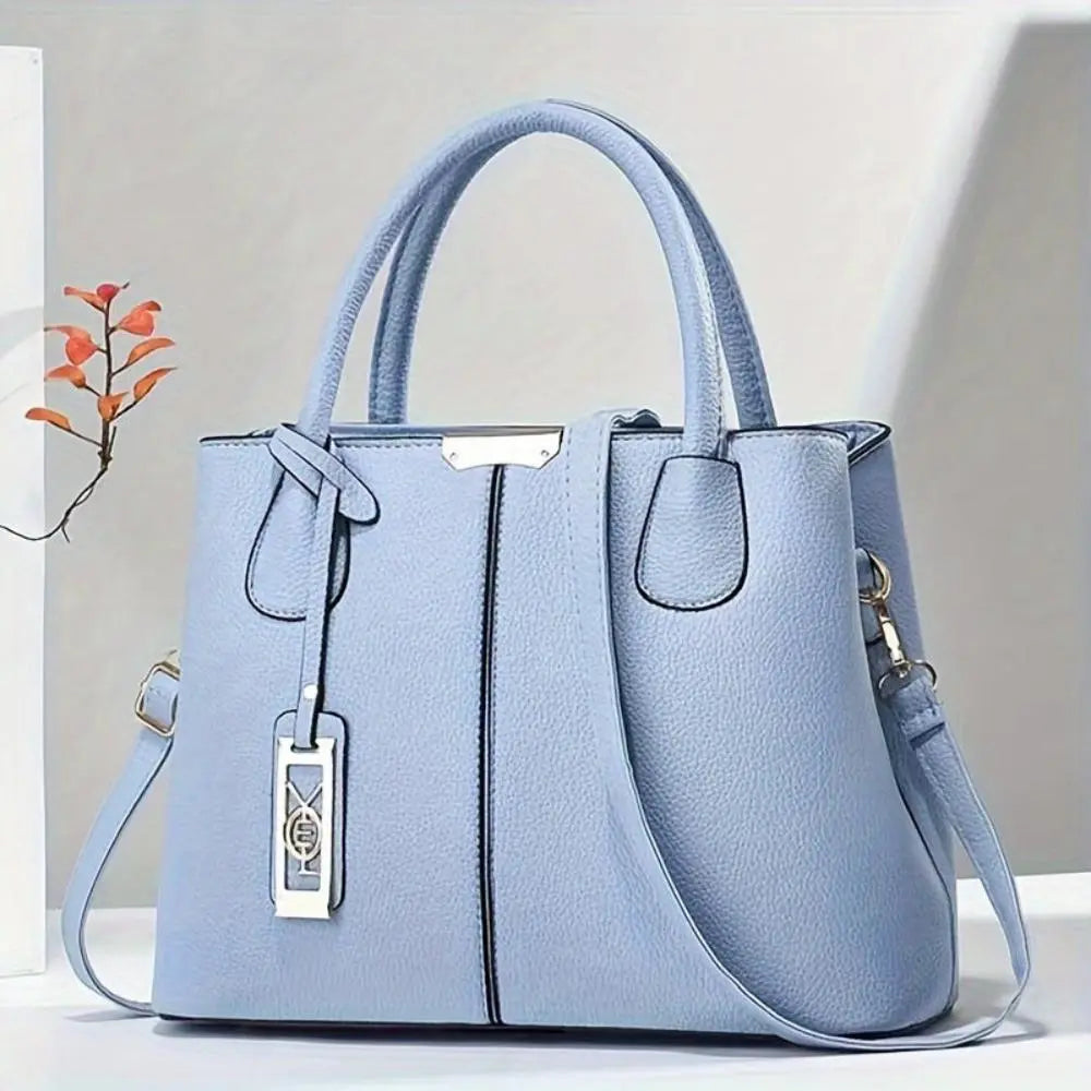 Martha - Vegan Leather Structured Handbag