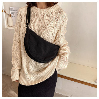 Nevaeh - Crescent Crossbody Bag