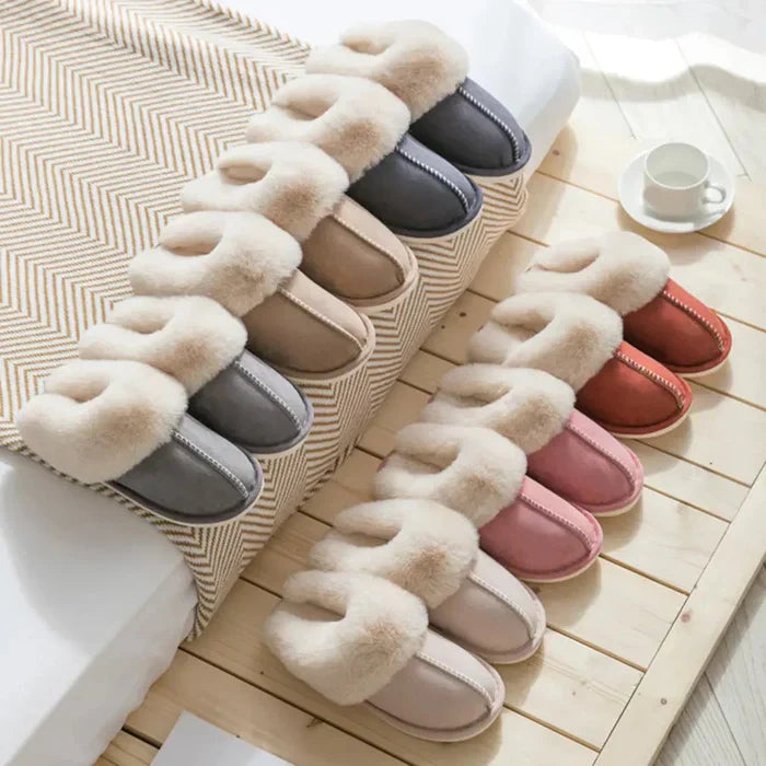 Cozy-Slides - Warm and comfortable fleece slippers