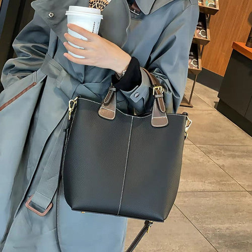 Stephanie - Vegan Leather Tote Bag
