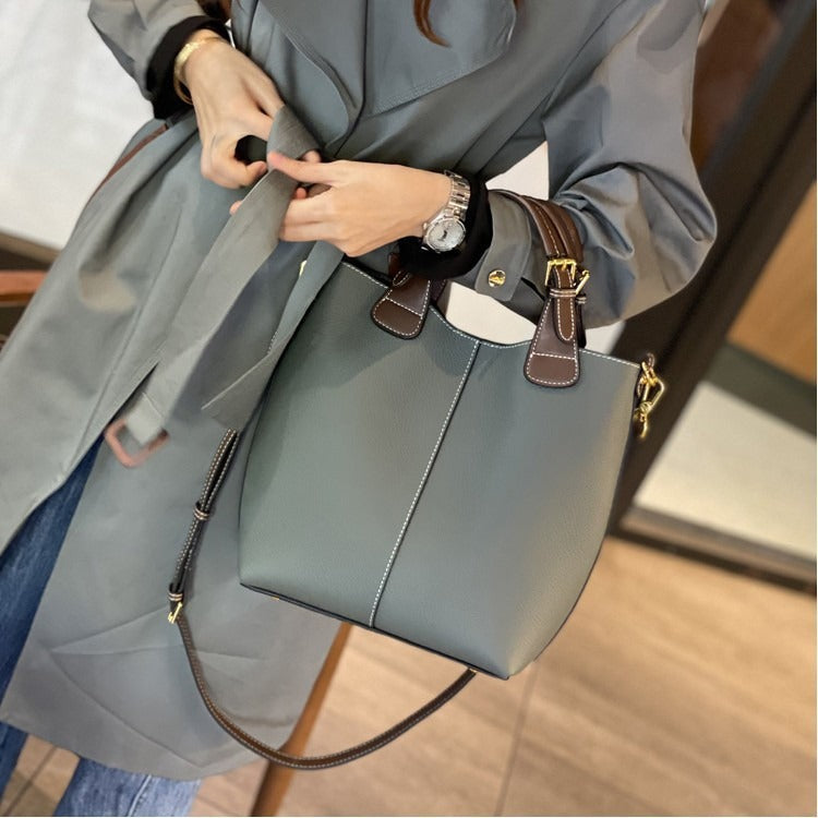 Stephanie - Vegan Leather Tote Bag