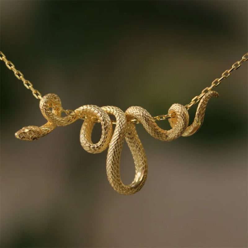 Serpent's Oath Chain Necklace