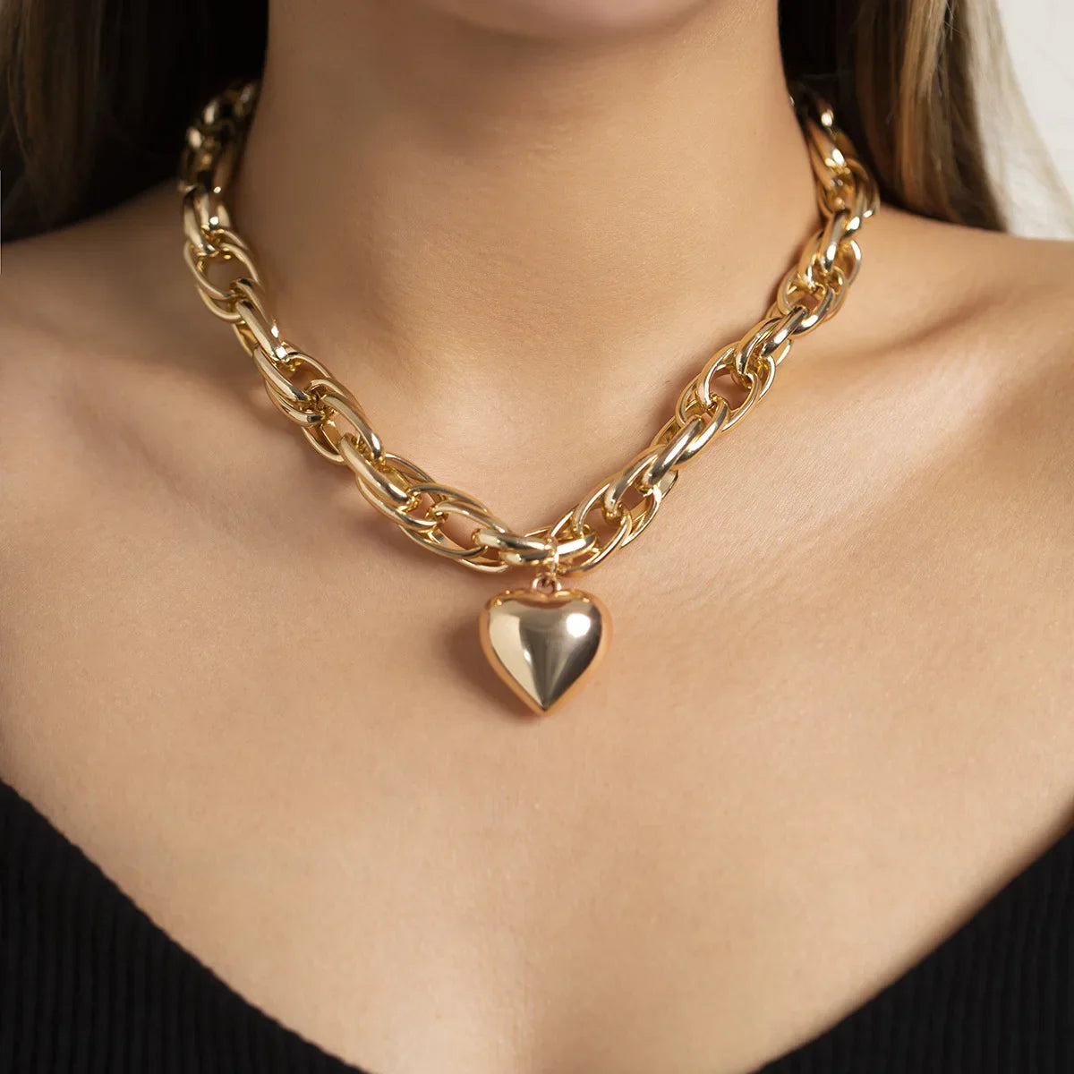 Ravena Bold-Heart Necklace VIP