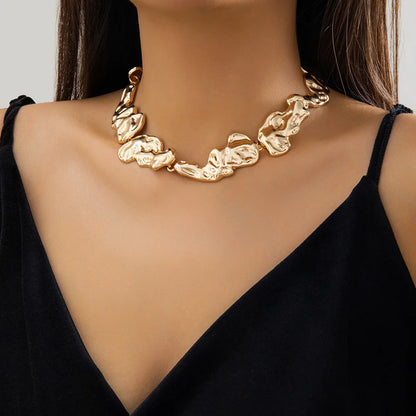 Molten Elegance Abstract Jewelry Set VIP