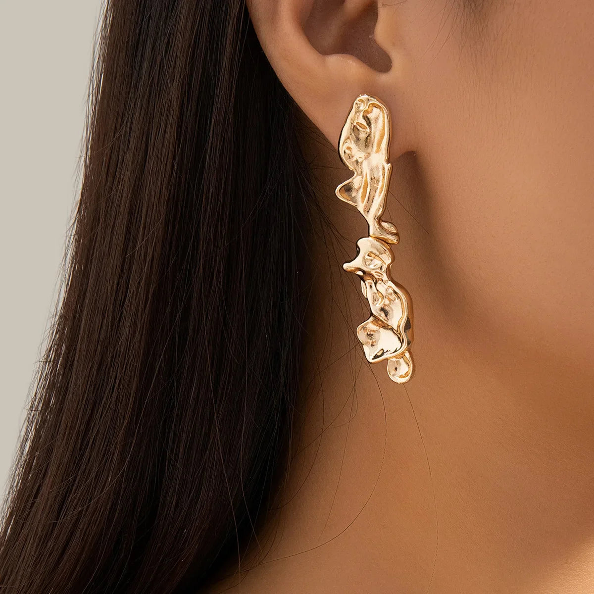 Molten Elegance Abstract Jewelry Set VIP