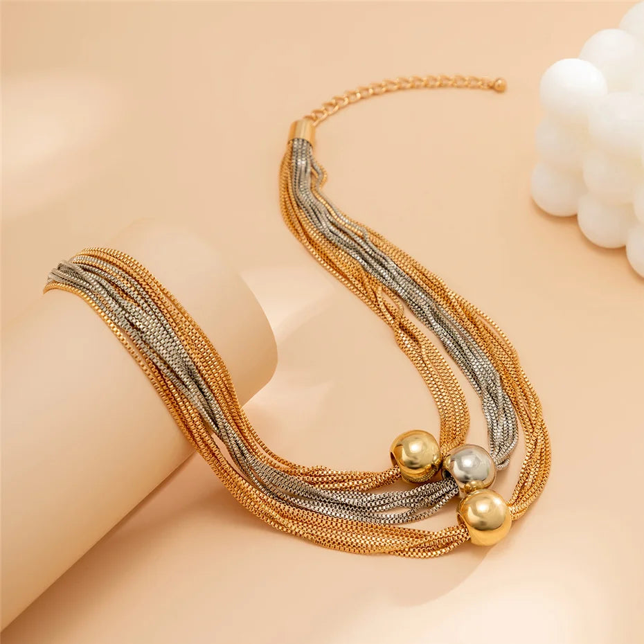Nocturne Ball Drape Necklace VIP