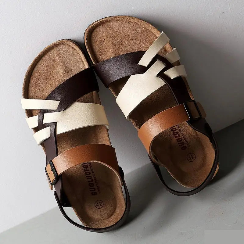 Alfie - Comfortable Leather Outdoor Sandals