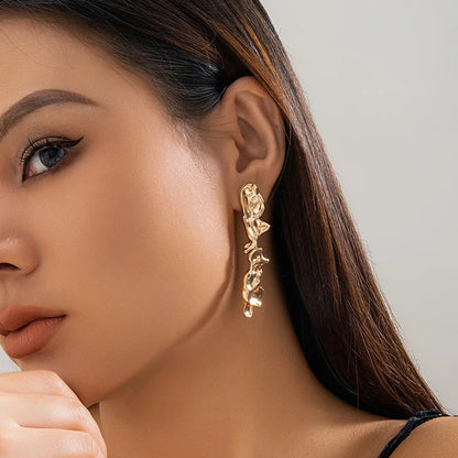 Molten Elegance Abstract Jewelry Set VIP