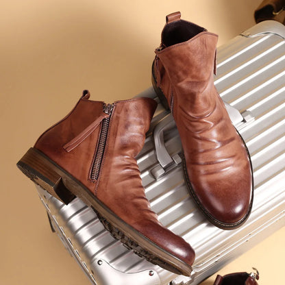 Carrington Chelsea Leather Boots