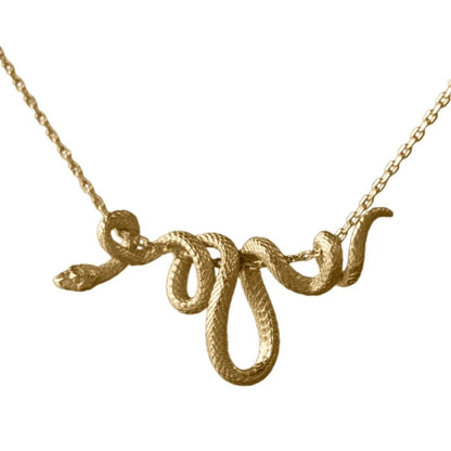 Serpent's Oath Chain Necklace