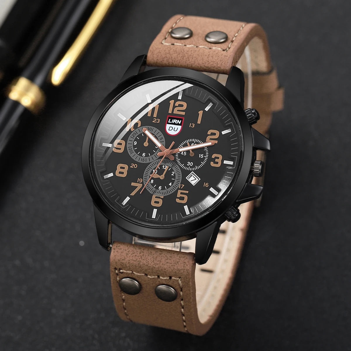 The Fieldline Cowhide Watch
