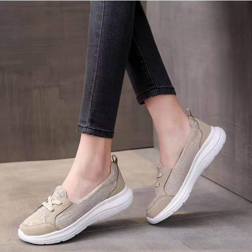 Orthopedic Women Shoes Breathable Slip On
