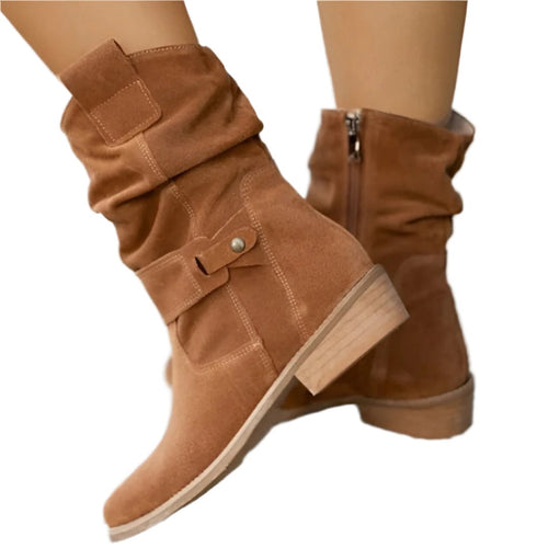 Dahlia - Elegant boots with a soft footbed