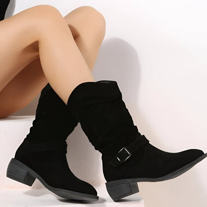Dahlia - Elegant boots with a soft footbed