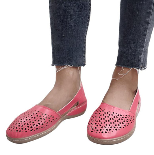 Anna - Orthopedic Plates Brown Shoes